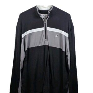 Original Penguin by Munsingwear Men's XXL Navy / White Trim Warm Up Jacket